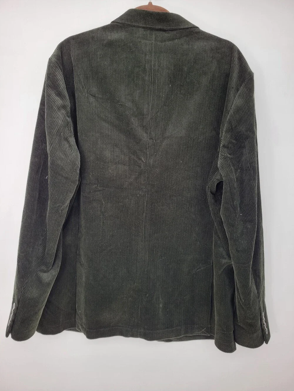 J Crew Crosby Classic-fit suit jacket in Italian corduroy CL269 44R Green